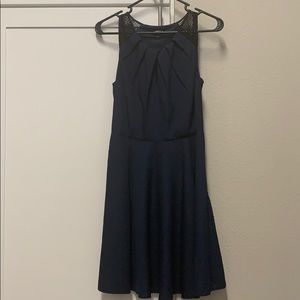Express navy blue mini dress size 4